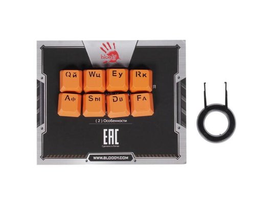 Клавиатура проводная игровая A4Tech Bloody B760 серый (B760 GREY (BLACK SWITCH))